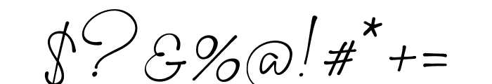 Beverly Script Font OTHER CHARS