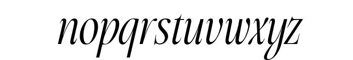 BeverlyWalters-Italic Font LOWERCASE