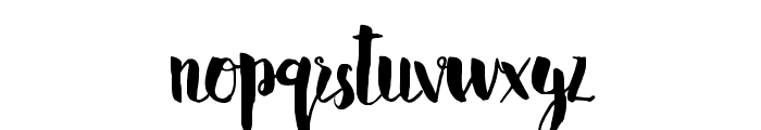 Beverly Font LOWERCASE