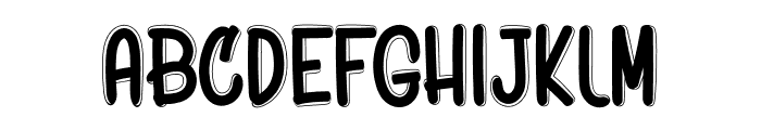 Bewitch Font LOWERCASE