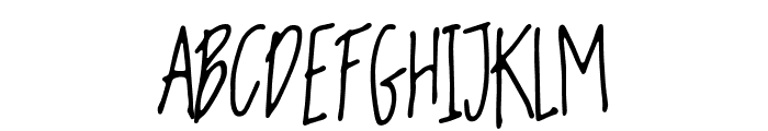 Bewith-Regular Font UPPERCASE