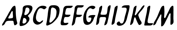 Bexley Italic Font LOWERCASE