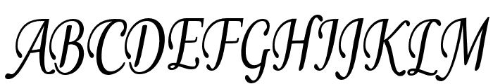 Bhagkuan Font UPPERCASE