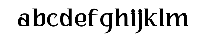 Bhattary-SemiBold Font LOWERCASE