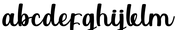 Bhellvast Font LOWERCASE