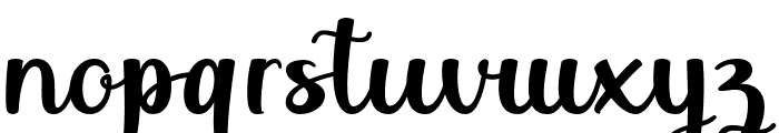 Bhellvast Font LOWERCASE