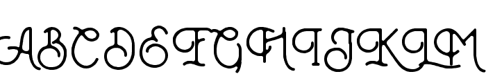 BheltRough Font UPPERCASE