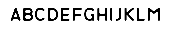BheltRough Font LOWERCASE