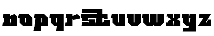 Bhiform-Regular Font LOWERCASE