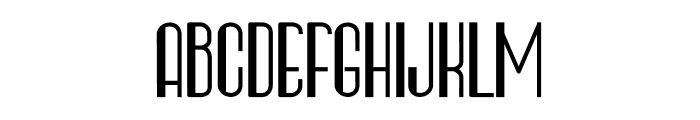 Bhilisa Font UPPERCASE