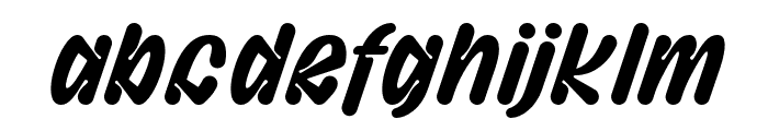 Bhiver Regular Font LOWERCASE