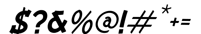 Bhlingglers Italic Font OTHER CHARS