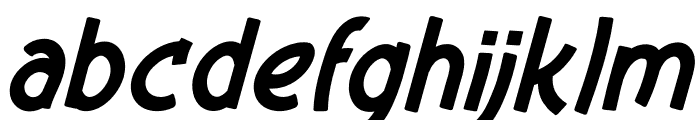 Bhlingglers Italic Font LOWERCASE