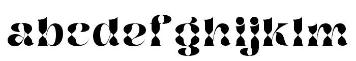 Bhostra Lala ExtraBold Font LOWERCASE