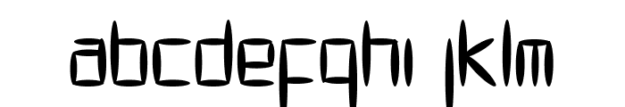 Bhudie Font LOWERCASE