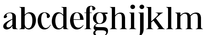 Bia Serif High Medium Font LOWERCASE