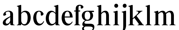 Bia Serif Low Medium Font LOWERCASE