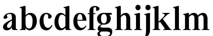 Bia Serif Low Semi Bold Font LOWERCASE