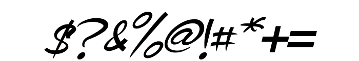 Bidadari Syurga Italic Font OTHER CHARS
