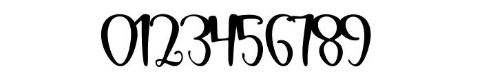 Biderson Regular Font OTHER CHARS