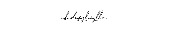 Bielsa Signature Alternate Font UPPERCASE