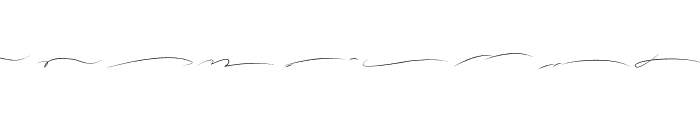 Bielsa Signature Swash Font LOWERCASE