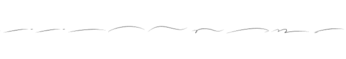 Bielsa Signature Swash Font LOWERCASE