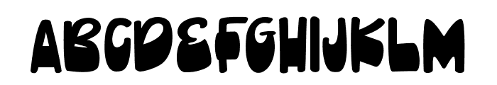 Bifloster Font UPPERCASE