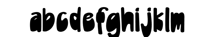 Bifloster Font LOWERCASE