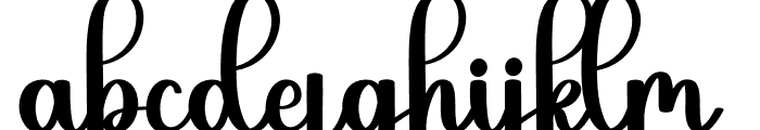 Big Boho Font LOWERCASE