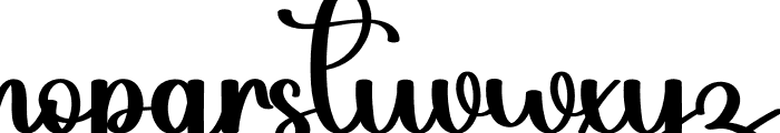 Big Boho Font LOWERCASE