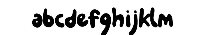 Big Boy Font LOWERCASE