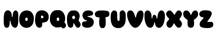 Big Bubble Regular Font UPPERCASE
