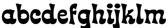 Big Flask Font LOWERCASE