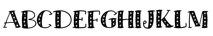 Big Frost Font UPPERCASE