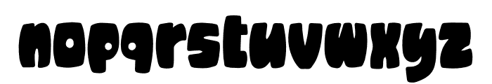 Big Jelly Font LOWERCASE