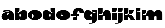 Big Koruc Regular Font LOWERCASE