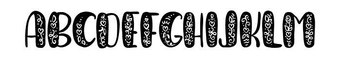 Big Love Font UPPERCASE