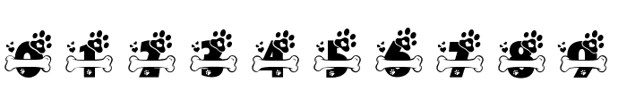 Big Paw Regular Font OTHER CHARS