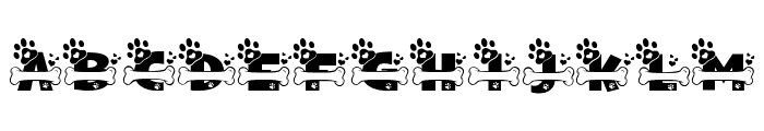 Big Paw Regular Font UPPERCASE