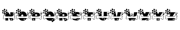 Big Paw Regular Font UPPERCASE