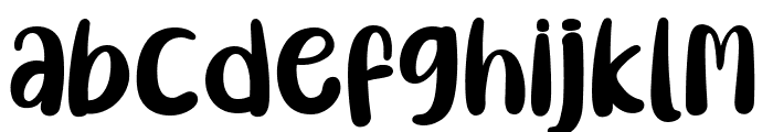 Big Ten Regular Font LOWERCASE