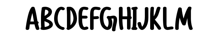 Big Wish Font UPPERCASE