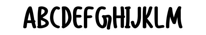 Big Wish Font LOWERCASE