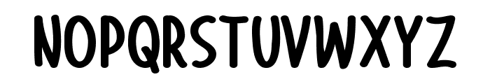 Big Wish Font LOWERCASE