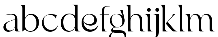 BigBangRegular Font LOWERCASE