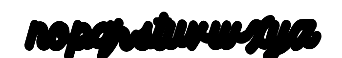 BigBrow-Black Font LOWERCASE