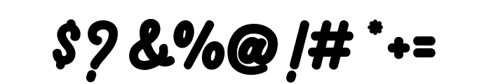 BigBrow-Regular Font OTHER CHARS