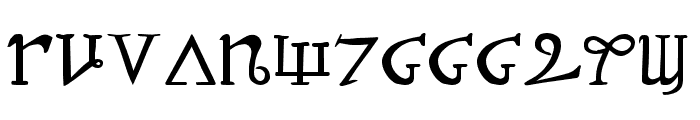 BigChuck Font LOWERCASE