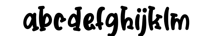 BigHoliday Font LOWERCASE